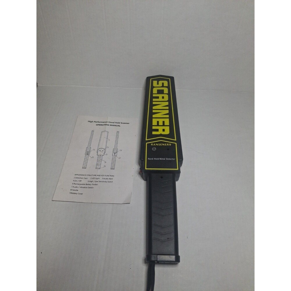 Ranseners Handheld Metal Detector Scanner - TESTED